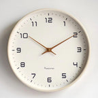 Elegant Wooden Wall Clock | Modern Scandinavian Design with Silent Sweep Mechanism | Timeless Decor for Home and Office 0
