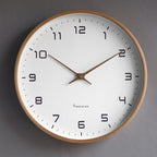 Elegant Wooden Wall Clock | Modern Scandinavian Design with Silent Sweep Mechanism | Timeless Decor for Home and Office 8