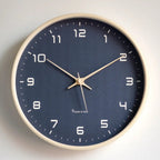 Elegant Wooden Wall Clock | Modern Scandinavian Design with Silent Sweep Mechanism | Timeless Decor for Home and Office 9