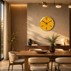 Nordic Elegance | Modern Wall Clock with Silent Quartz Movement | Abstract Design for Timeless Style 2