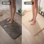 Ultra-Soft Microfibre Shower Mat Non Slip with Anti-Slip Backing | Quick Drying for Safe Bathroom Use 5