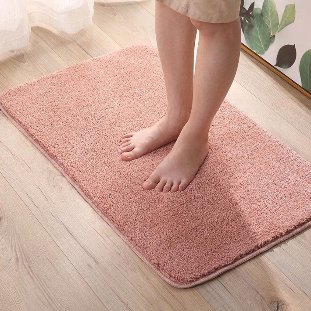 Ultra-Soft Microfibre Shower Mat Non Slip with Anti-Slip Backing | Quick Drying for Safe Bathroom Use 7