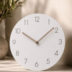 Scandinavian minimalist wall clock