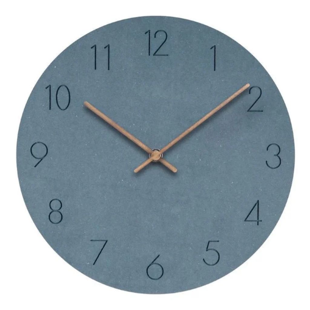 Scandinavian minimalist wall clock