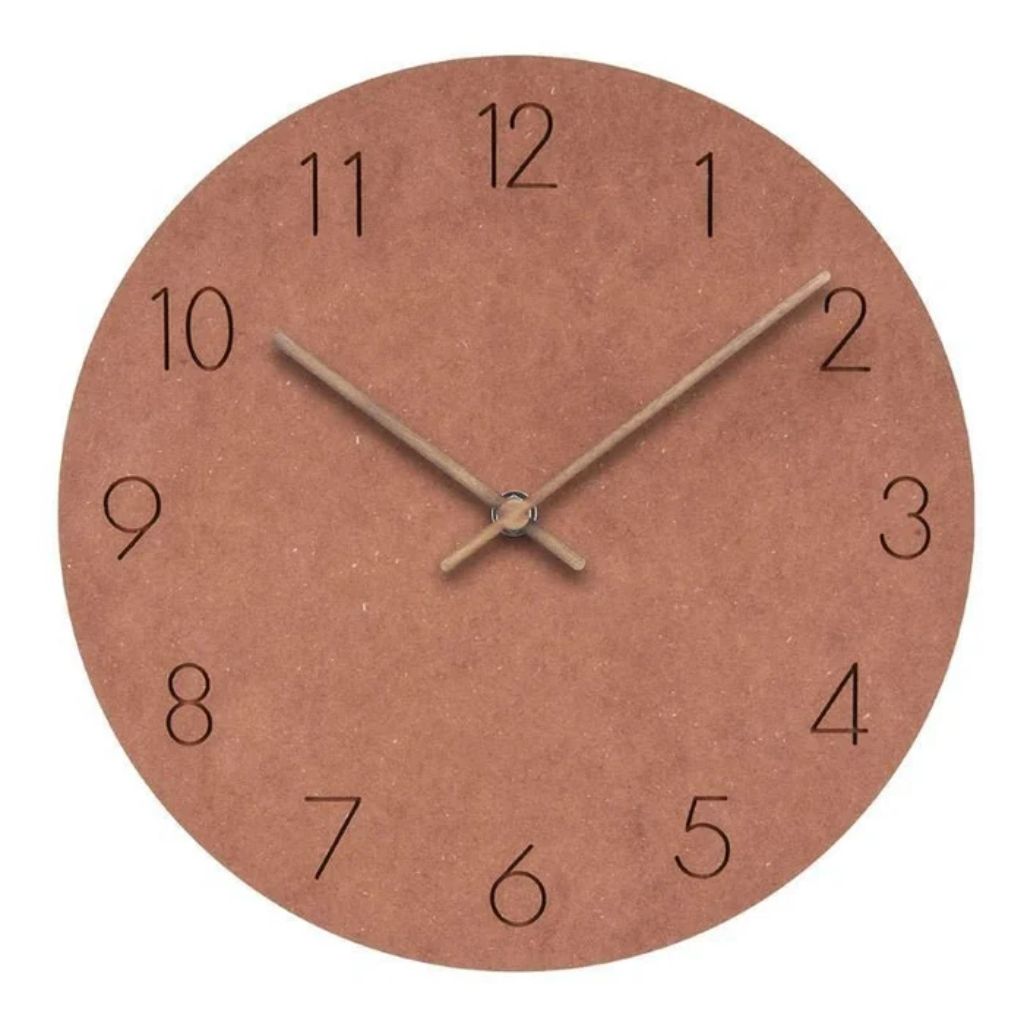 Scandinavian minimalist wall clock