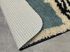 Nordic abstract bath mat
