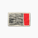 Nordic abstract bath mat