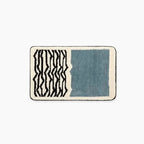 Nordic abstract bath mat