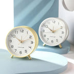 Modern Scandinavian silent table clock