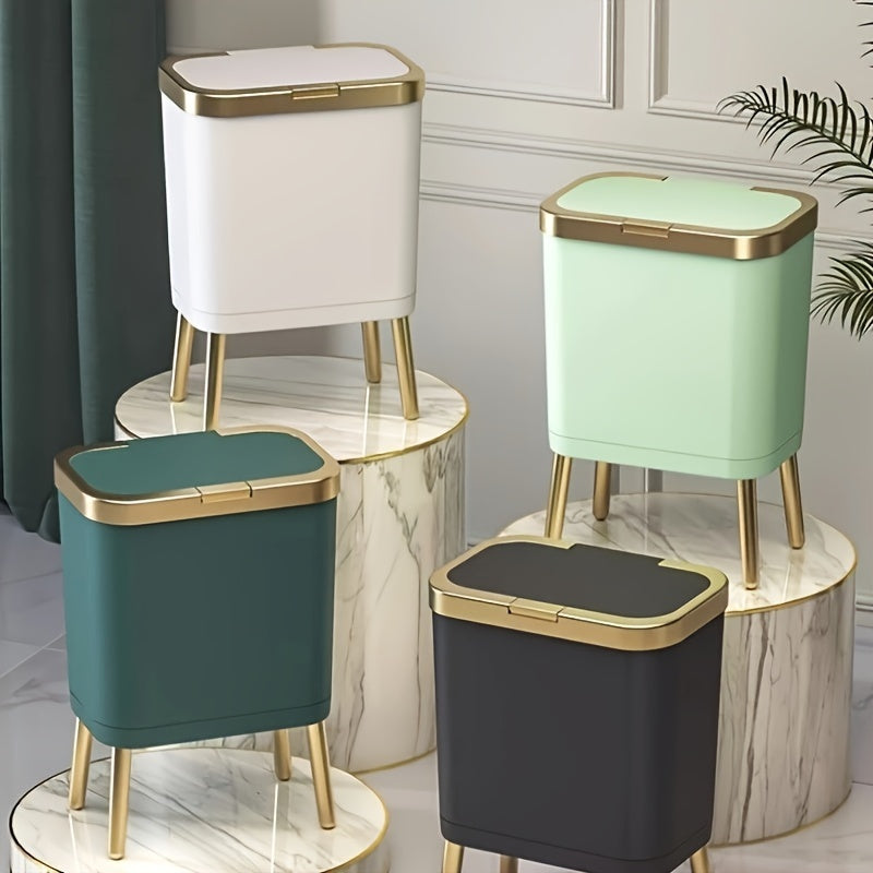 15L Modern Odour-Sealing Trash Can