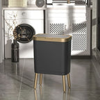 15L Modern Odour-Sealing Trash Can