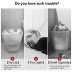 15L Modern Odour-Sealing Trash Can