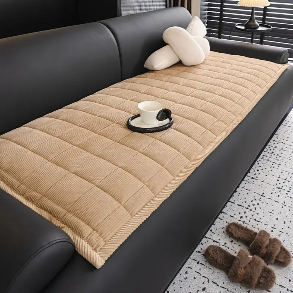 Quilted Modern Couch Cover Mat