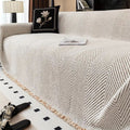Stripe herringbone couch cover
